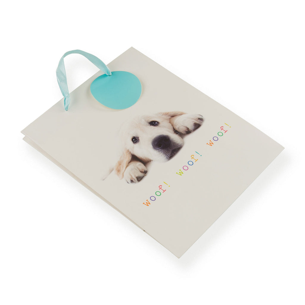 Golden Retriever Puppy Gift Bag Medium