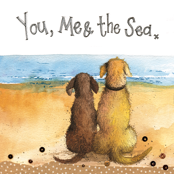Greetings Card "You Me and the Sea"